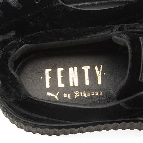 Puma X Fenty Creeper Velvet Black End Gb