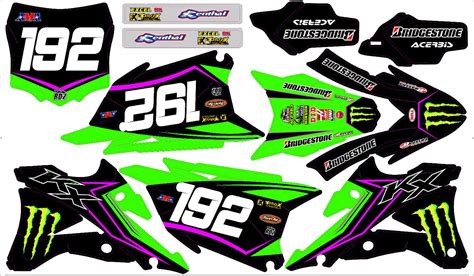 Kit D Co Semi Perso Kawasaki Kx Rd Shop