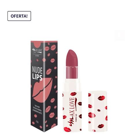 Batom Nude Lips Cor 457 Max Love Shopee Brasil