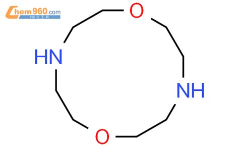 294 92 8 1 7 二氧杂 4 10 二氮杂环十二烷化学式、结构式、分子式、mol、smiles 960化工网