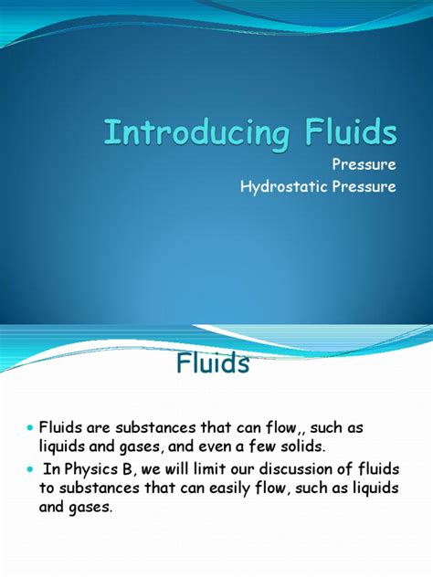 PDF Introducing Fluids DOKUMEN TIPS