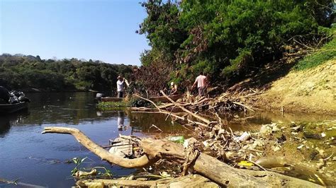 Mutir O De Limpeza Retira Quilos De Lixo De Rio Em Tiet