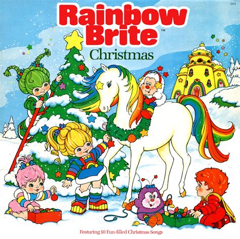 Rainbow Brite Christmas 1985 Holiday Music Collection Lp Cd