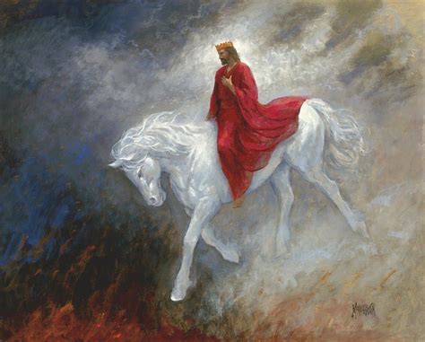 Second Coming Of Christ 11x14 Litho Print Mcnaughton Fine Art