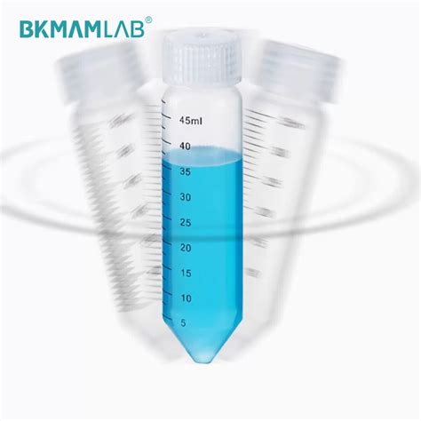 Disposable Ml Conical Centrifuge Tubes Clear Graduated High Speed