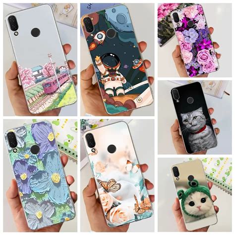 For Huawei Y Case Huawei Y S Capas Transparent Soft Tpu