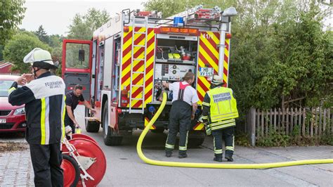 Rauchentwicklung An Wohnhaus In Miesbach Feuerwehr Gibt Entwarnung