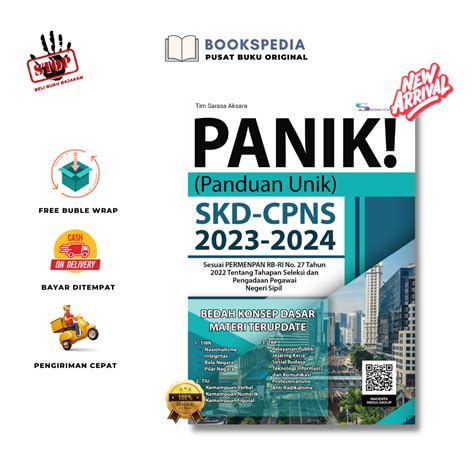 Cpns Test Book Panic Unique Guide Skd Cpns Shopee Malaysia