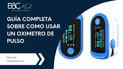 Utilizaci N Y Lectura Del Ox Metro De Pulso Gu A Completa Nutriaventura