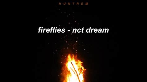 Nct Dream 엔시티 드림 Fireflies Eng Lyrics Youtube