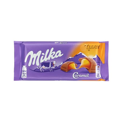 5 Barras De Chocolate Milka Recheio Calda De Caramelo Locy