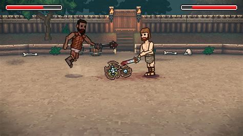 Gladihoppers Gameplay 2d Gladiator Fighting Game Video Dailymotion