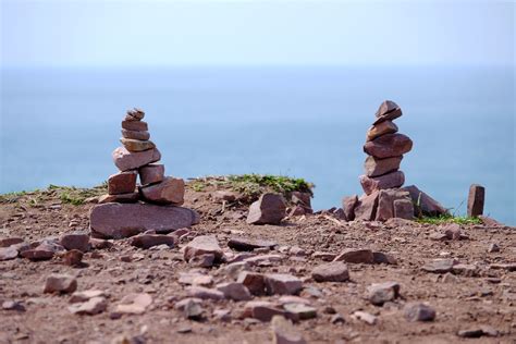 Kostenlose Foto Landschaft Meer K Ste Sand Rock Monument Ferien