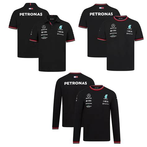 F Jersey Manga Larga Mercedes Amg Petronas F Equipo