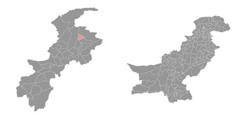 Lower Kohistan District Map Administrative Division Of Pakistan