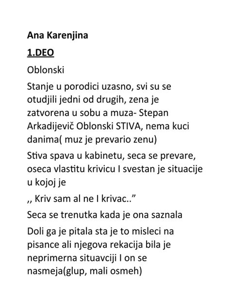 Ana Karenjina | PDF
