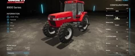 Fs22 Fs22 Case Magnum 8900 Series V 1 0 0 0 Case Mod Für Farming Simulator 22