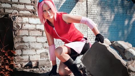 Anime Anime Girls Naruto Shippuuden Cherry Blossom Haruno Sakura