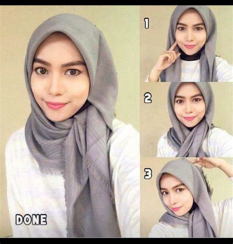 Pinterest Square Hijab Tutorial Simple Hijab Tutorial Hijab Fashion