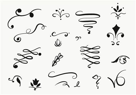 Western Flourish Vector - Download Free Vector Art, Stock Graphics & Images