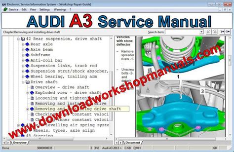 Audi A Service Repair Workshop Manual