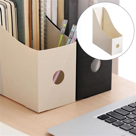 Magazine File Book Holder Desktop Organizer Vertical Document Paper