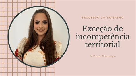 Exceção de Incompetência Territorial processo do trabalho