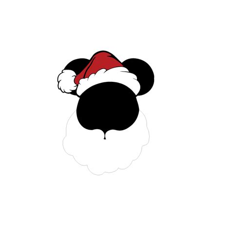 Mickey Santa Svg Christmas Svg Disney Mickey Mouse Svg Mi Inspire