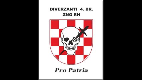 Diverzant 4gbr DIVERZANTSKI VOD 4 BRIGADA ZNG RH NOVOOO YouTube