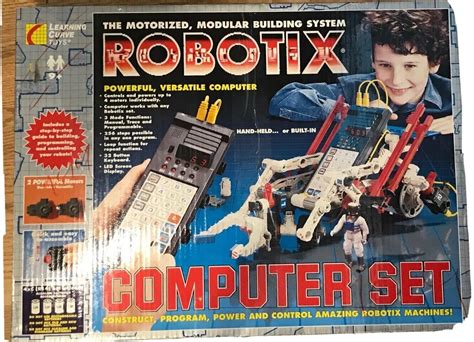 Robotix Computer Set Motorized Modular Building System By Learning Curve Toys 753851985100 Ebay