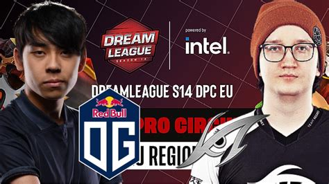 🔴dota 2 Ru Team Secret Vs Og Bo3 Dreamleague Dpc S15 Eu Upper