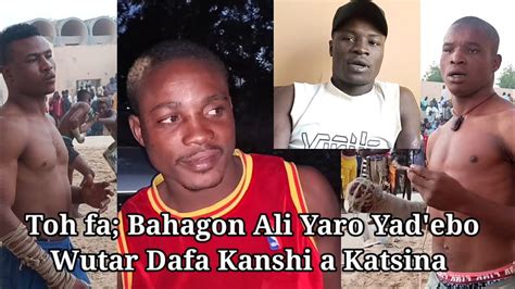 Yau Bahagon Ali Yaro Yayi Kwakwkwaran Kashedi Ga Dan Yalon Tula Rabe