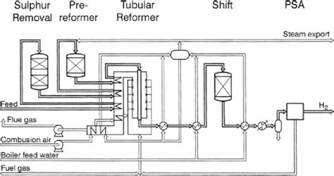 Typical Process Layout For A Hydrogen Plant Based On Advanced Tubular Download Scientific