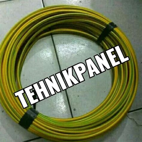 Jual Kabel Grounding Nyaf Mm Kuning Hijau Per Meter Multicolor Di