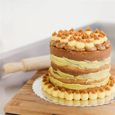 Naked Cake De Churro Postres Diana Carrion