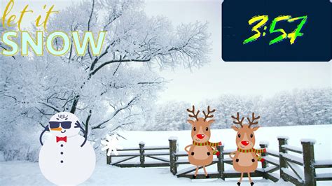 5 Minute Winter Countdown Classroom Winter Timer With No Music 5