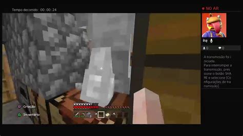 GabrielYasuda E ROSMO Jogando Minecraft No Sobrevivente YouTube