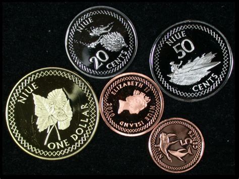 Niue Islands Set of 5 Coins- Alliance Coin & Banknote Ontario