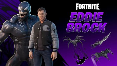 Fortnite Eddie Brock Skin Review Youtube