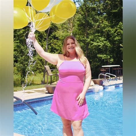 Express Dresses Hot Pink Barbiecore Dress Poshmark