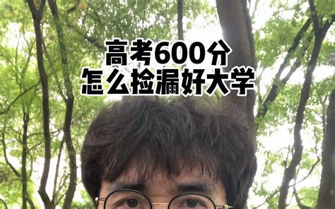 高考600分怎么捡漏好大学 暴叔讲留学 暴叔讲留学 哔哩哔哩视频