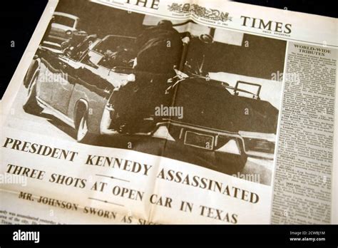 Assassinio Kennedy Immagini E Fotografie Stock Ad Alta Risoluzione Alamy