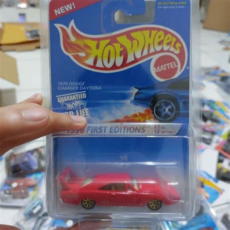 Jual Hot Wheels Dodge Charger Daytona 1970 First Edition Shopee Indonesia