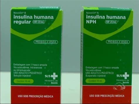 Nova Insulina Sus - Jornal do Almoço | Erro na distribuição de insulina mobiliza secretaria ...