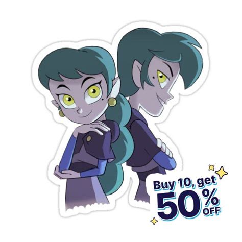 An Image Of Two Cartoon Characters With The Text Buy 10 Get 50 Off On It