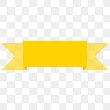 Yellow Banner PNG Transparent Images Free Download | Vector Files | Pngtree