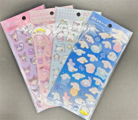 MY MELODY Kuromi Sticker DAISO Sanrio Japan LTD Release 3 37