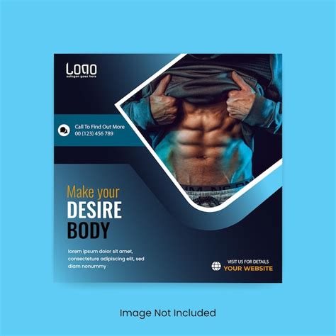 Premium Vector Fitness Social Media Post Facebook Post Or Instagram