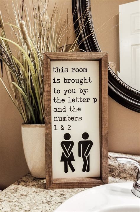 Farmhouse Bathroom Signs Printable