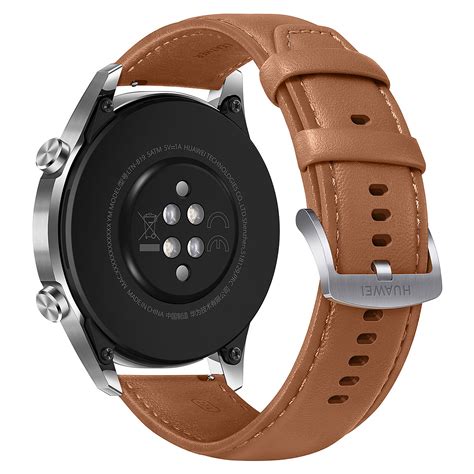 Huawei Watch Gt 2 46 Mm Cuir Marron Montre Connectée Ldlc Muséericorde